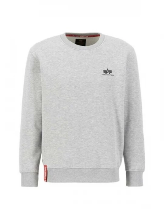 Foto van product ALPHA INDUSTRIES Sweatshirt 'Basic Logo' grijs