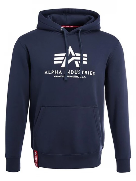 Foto van product ALPHA INDUSTRIES Sweatshirt 'Basic' navy