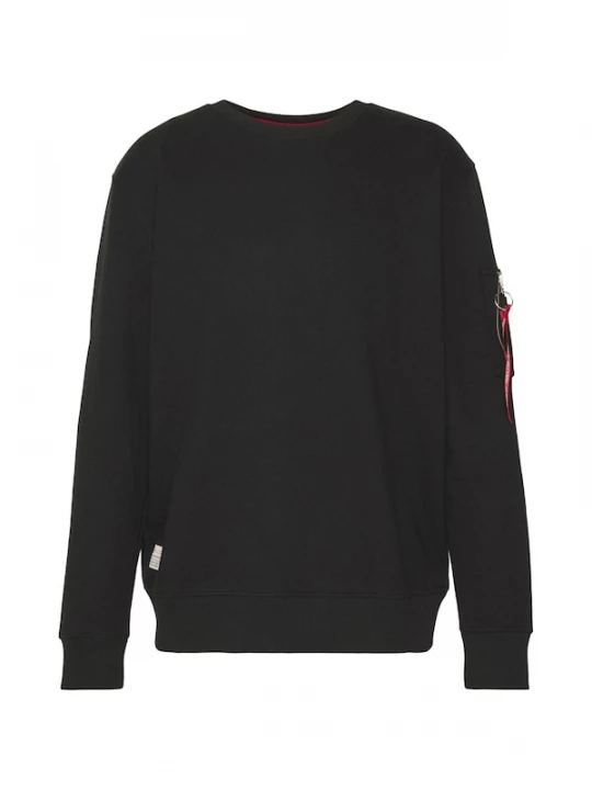 Foto van product ALPHA INDUSTRIES Sweatshirt blauw / rood / zwart / wit