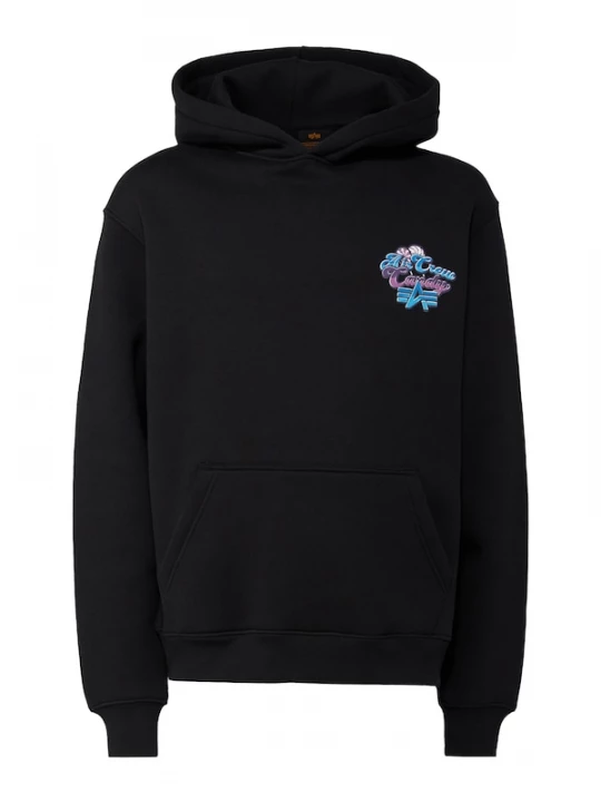 Foto van product ALPHA INDUSTRIES Sweatshirt 'Candy' blauw / lila / zwart