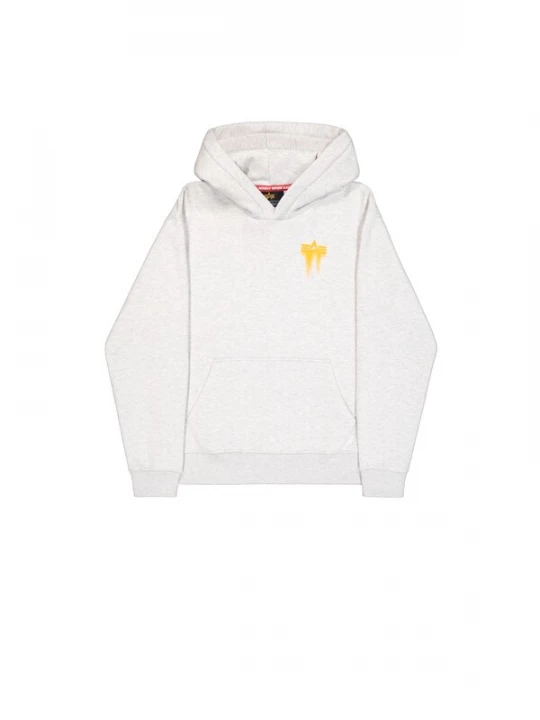 Foto van product ALPHA INDUSTRIES Sweatshirt curry / lichtgrijs
