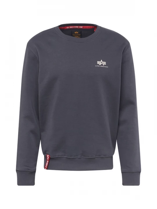 Foto van product ALPHA INDUSTRIES Sweatshirt donkergrijs / natuurwit