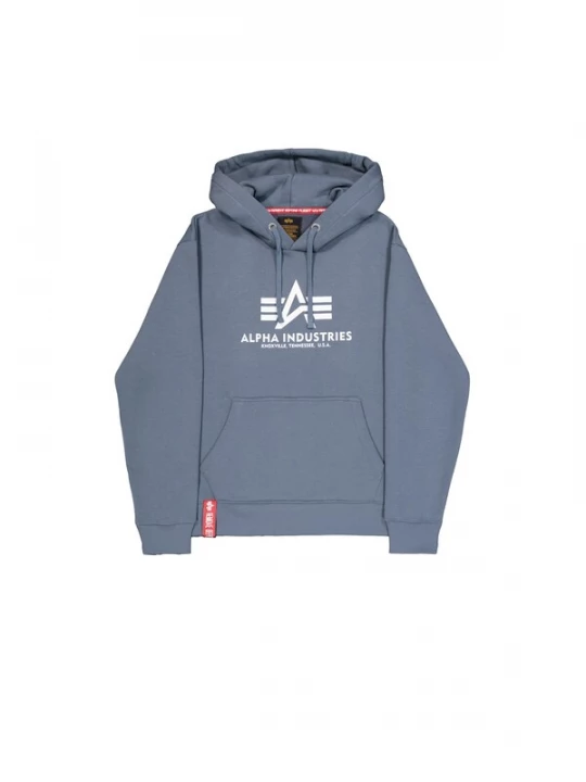 Foto van product ALPHA INDUSTRIES Sweatshirt donkergrijs / wit