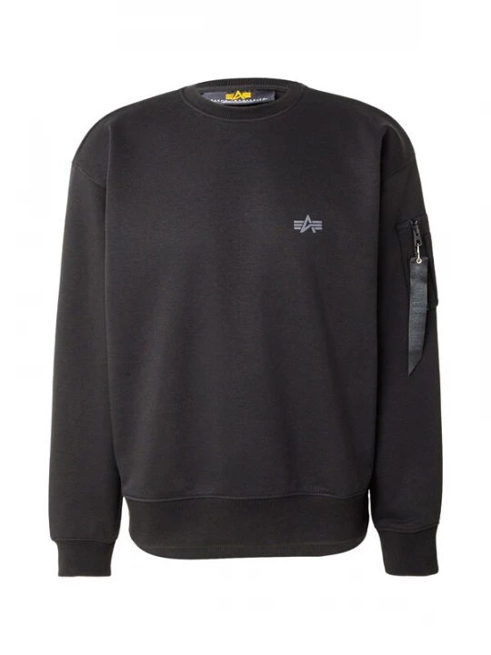 Foto van product ALPHA INDUSTRIES Sweatshirt 'DTM' zwart