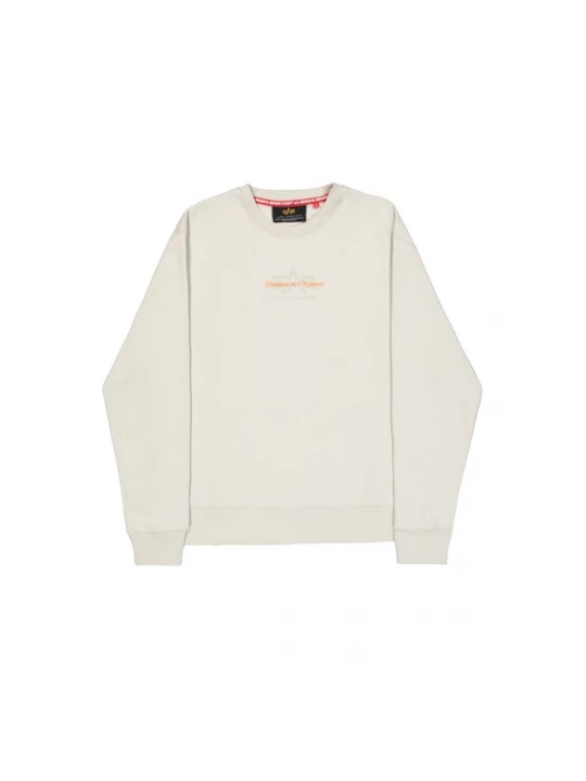 Foto van product ALPHA INDUSTRIES Sweatshirt 'Foam' stone grey