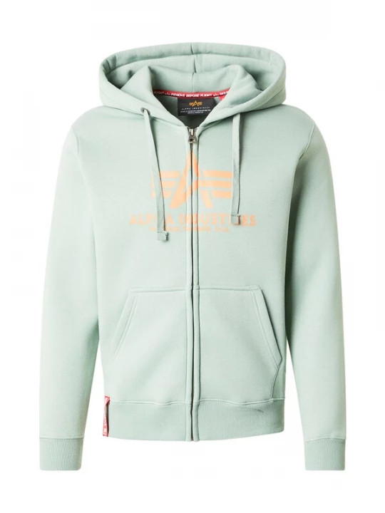Foto van product ALPHA INDUSTRIES Sweatshirt geel / mintgroen