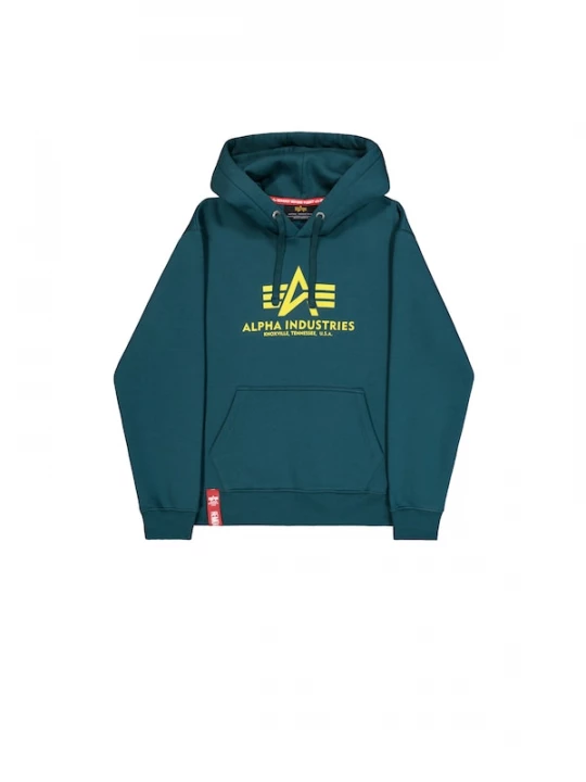 Foto van product ALPHA INDUSTRIES Sweatshirt geel / petrol