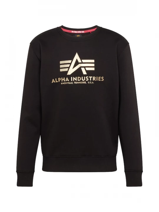 Foto van product ALPHA INDUSTRIES Sweatshirt goud / zwart