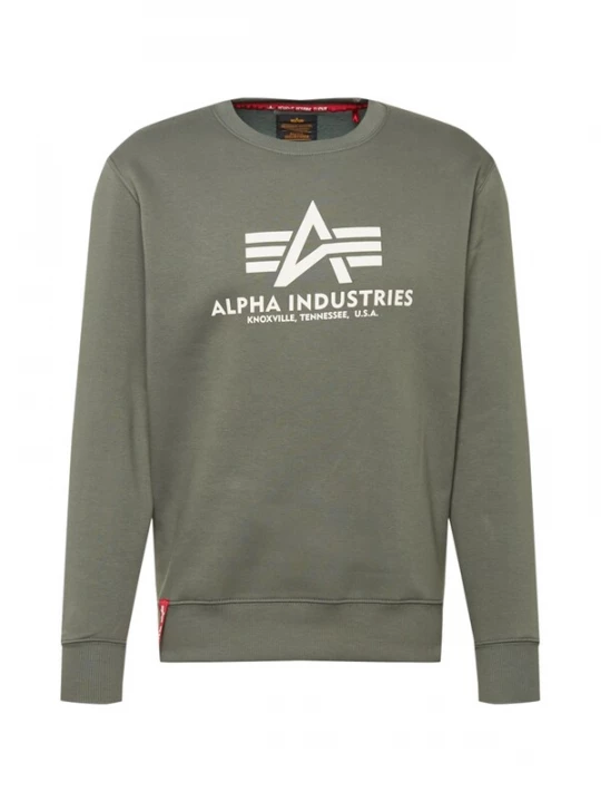 Foto van product ALPHA INDUSTRIES Sweatshirt kaki / natuurwit