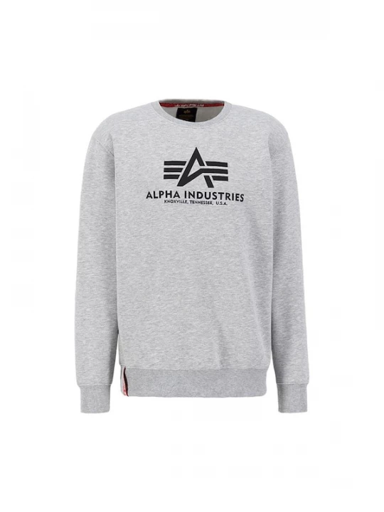 Foto van product ALPHA INDUSTRIES Sweatshirt lichtgrijs / zwart