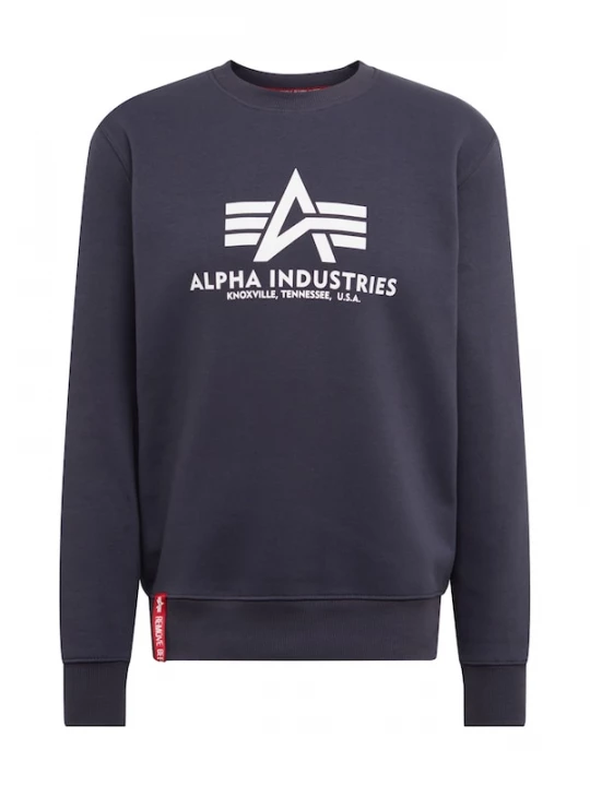 Foto van product ALPHA INDUSTRIES Sweatshirt marine / rood / wit