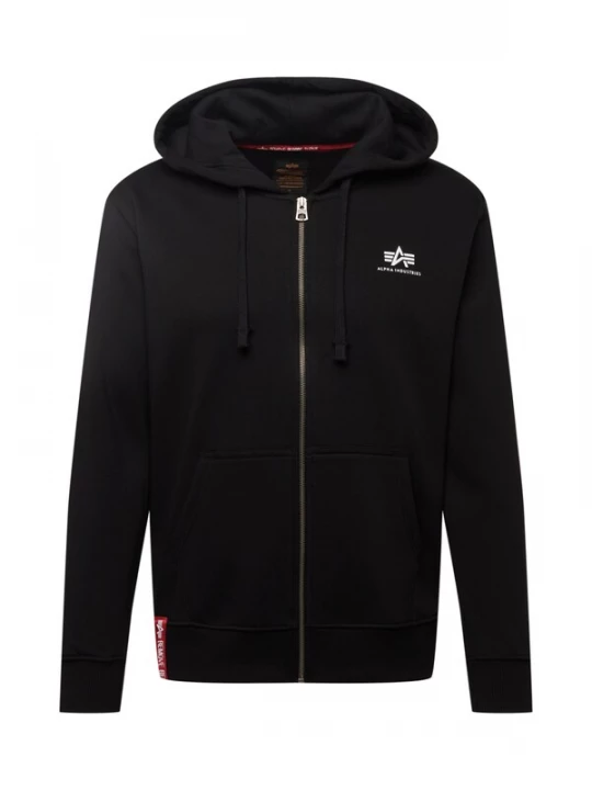 Foto van product ALPHA INDUSTRIES Sweatshirt rood / zwart / wit