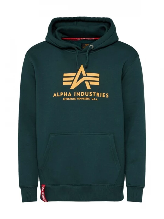 Foto van product ALPHA INDUSTRIES Sweatshirt spar / mandarijn / rood / wit