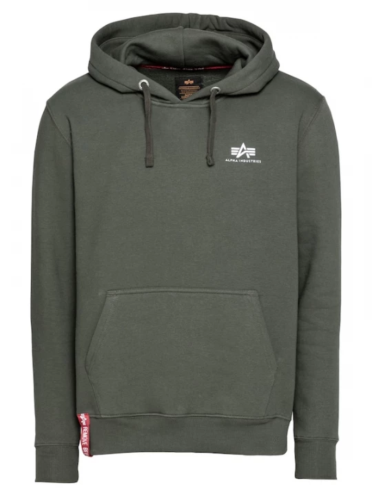Foto van product ALPHA INDUSTRIES Sweatshirt spar / rood / wit