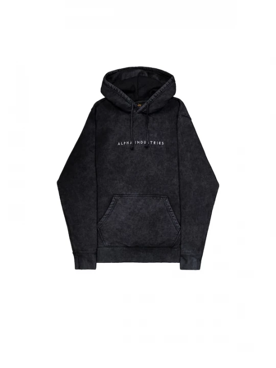 Foto van product ALPHA INDUSTRIES Sweatshirt zwart / natuurwit