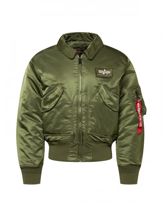 Foto van product ALPHA INDUSTRIES Tussenjas 'CWU 45' olijfgroen