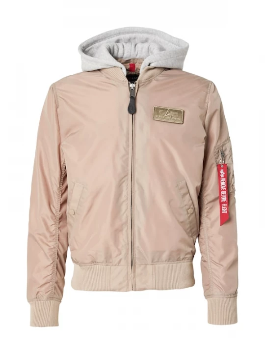 Foto van product ALPHA INDUSTRIES Tussenjas 'MA-1' beige / taupe