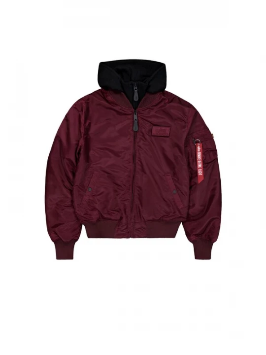 Foto van product ALPHA INDUSTRIES Tussenjas 'MA-1 D-Tec' donkerrood