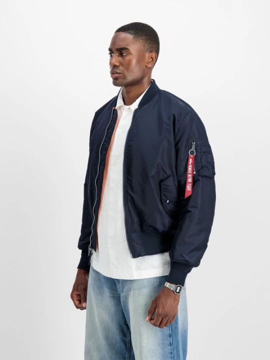 Foto van product ALPHA INDUSTRIES Tussenjas 'MA-1 Heritage' donkerblauw