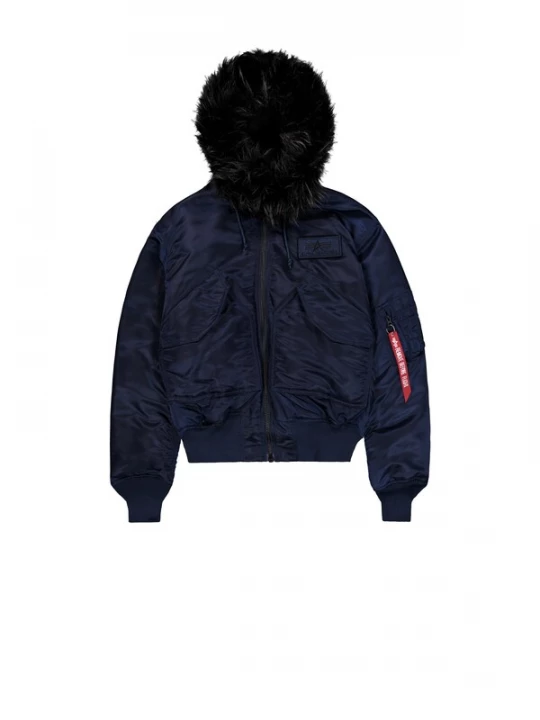 Foto van product ALPHA INDUSTRIES Winterjas '45 / P Hooded Custom' navy