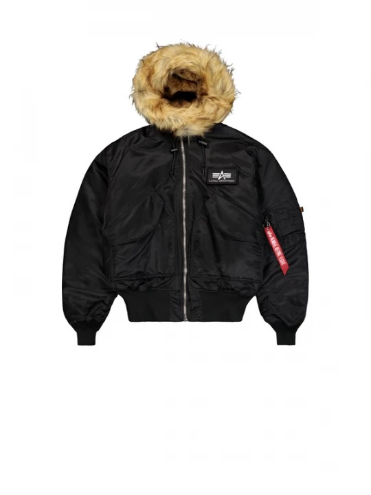 Foto van product ALPHA INDUSTRIES Winterjas '45P' zwart