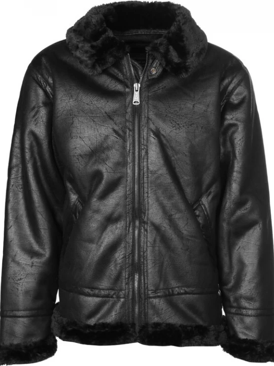 Foto van product ALPHA INDUSTRIES Winterjas 'B3 FL' zwart
