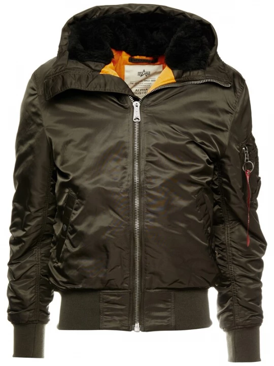 Foto van product ALPHA INDUSTRIES Winterjas 'Ma-1' olijfgroen