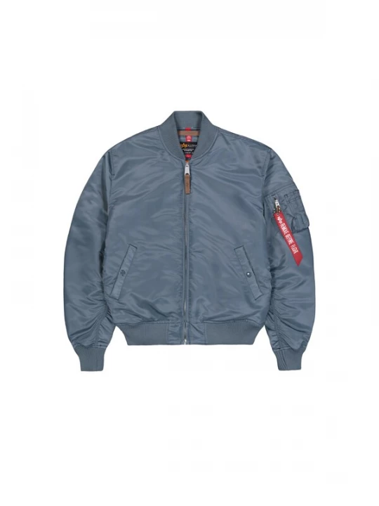 Foto van product ALPHA INDUSTRIES Winterjas 'MA-1 VF Vintage Fit 59' blauw / rood