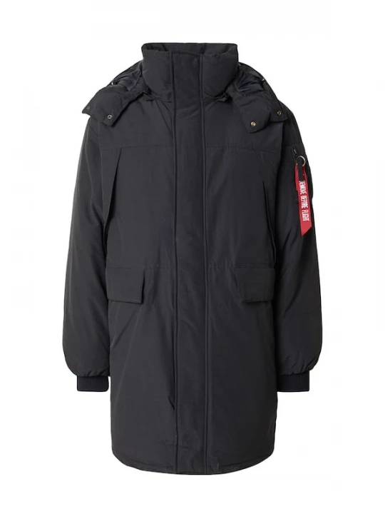 Foto van product ALPHA INDUSTRIES Winterparka zwart