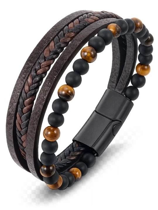 Foto van product Alster Herz Armband 'Urban' bruin