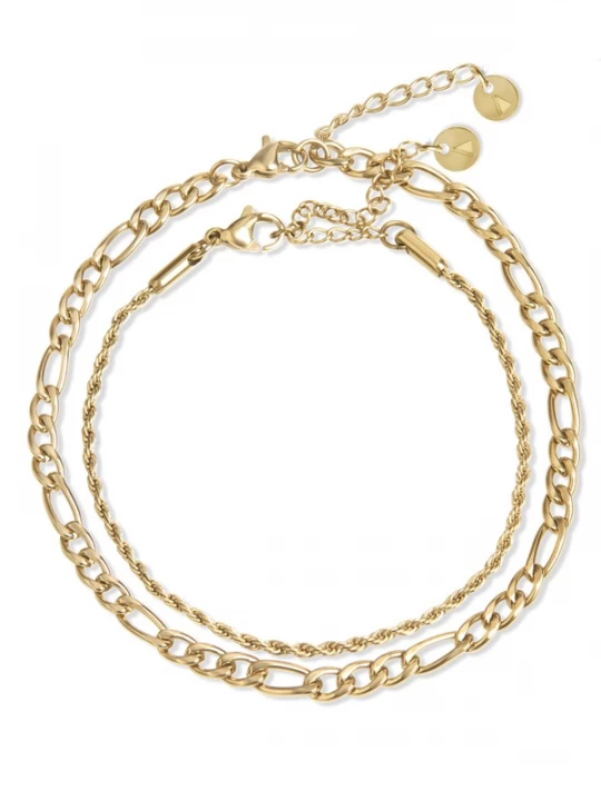 Foto van product Amberz Armband 'Paxa Pax' goud