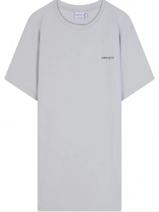 Foto van product AMBIQUE Shirt 'JUSTIN' lichtgrijs