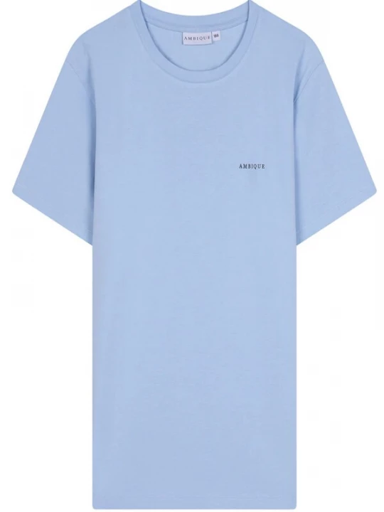 Foto van product AMBIQUE Shirt 'JUSTIN' pastelblauw