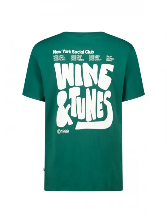 Foto van product America Today Shirt groen / wit