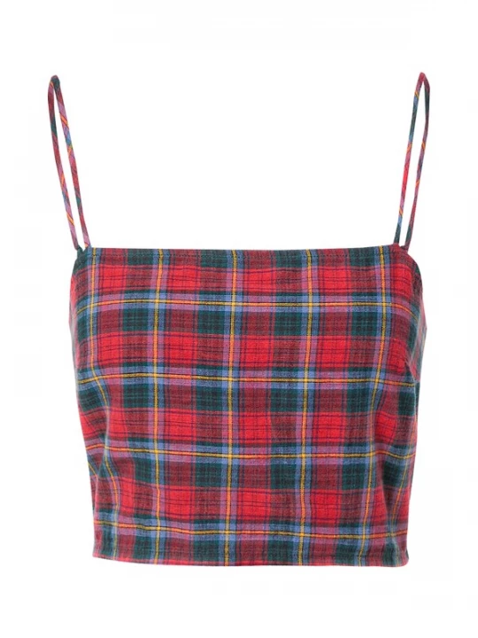 Foto van product American Eagle Top smoky blue / geel / petrol / rood