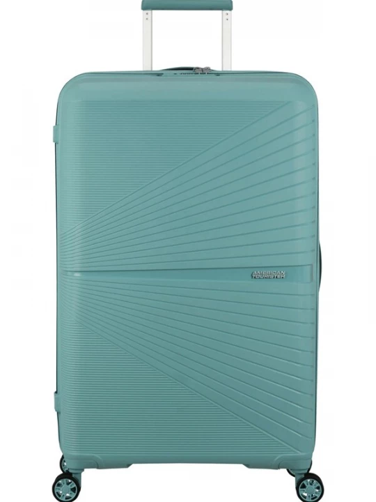 Foto van product American Tourister Trolley 'AMERICAN TOURISTER AIRCONIC SPINNER 77 / 28 TSA' turquoise