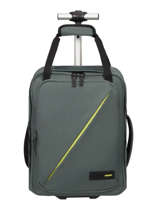 Foto van product American Tourister Trolley 'AMERICAN TOURISTER TAKE2CABIN BACKPACK Valigie e Trolley' donkergroen