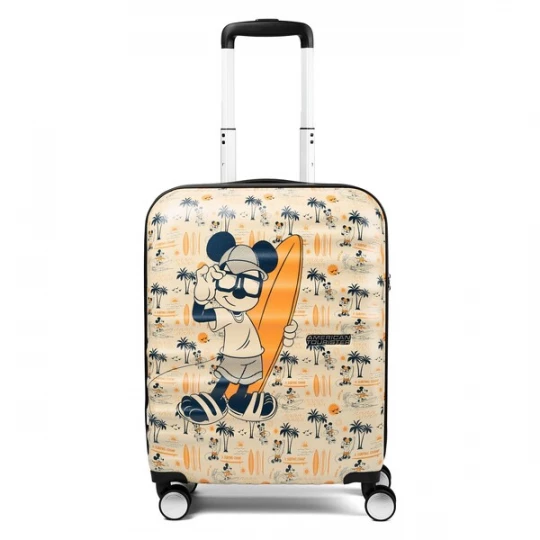 Foto van product American Tourister Trolley beige / donkerblauw