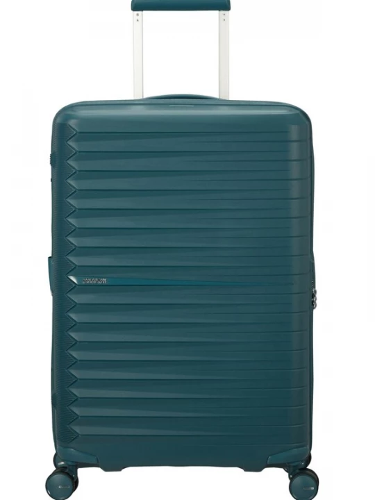 Foto van product American Tourister Trolley donkergroen