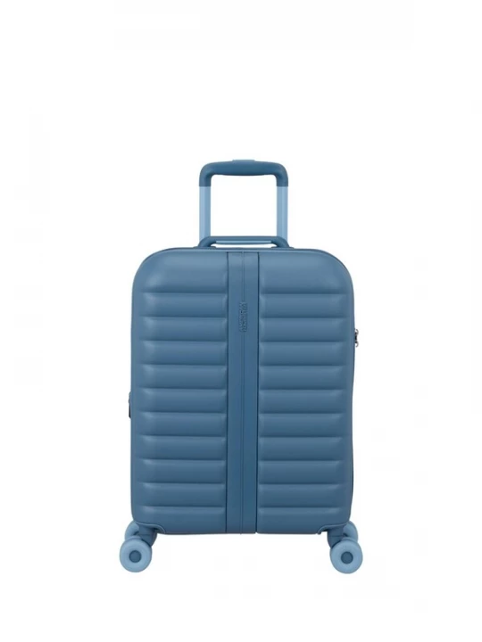 Foto van product American Tourister Trolley 'NEOVIBE / SPINNER 55 / 20' duifblauw