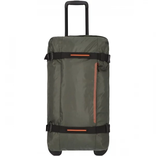 Foto van product American Tourister Trolley 'Urban Track M' olijfgroen / oranje / zwart
