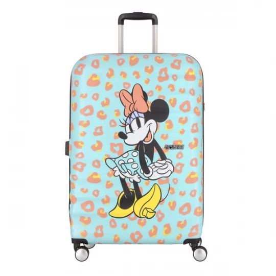 Foto van product American Tourister Trolley 'Wavebreaker Disney' turquoise / geel / zwart / wit