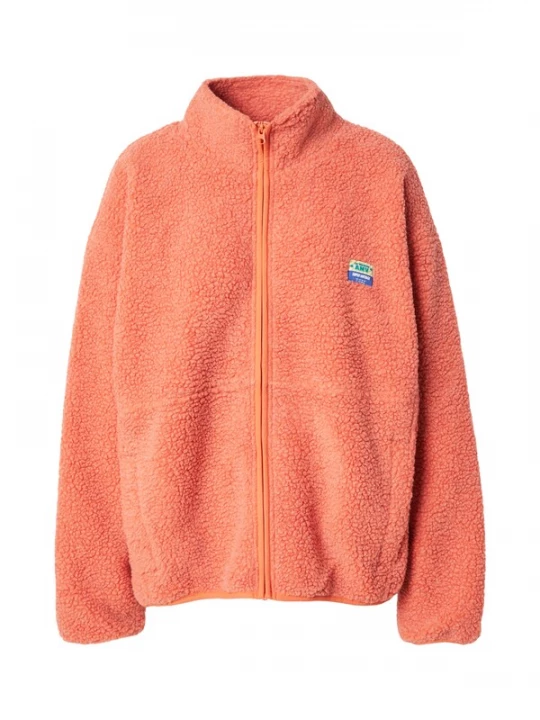 Foto van product AMERICAN VINTAGE Fleece jas 'HOKTOWN' abrikoos