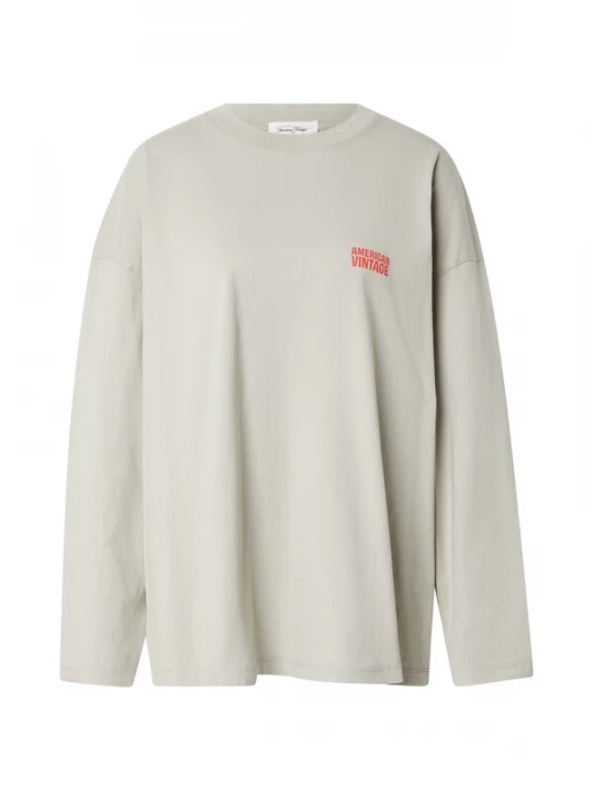 Foto van product AMERICAN VINTAGE Shirt 'GIXY' lichtgrijs