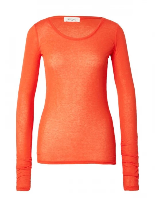 Foto van product AMERICAN VINTAGE Shirt 'MASSACHUSETTS' oranjerood