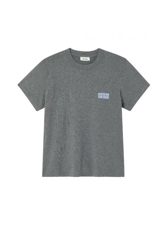 Foto van product AMERICAN VINTAGE Shirt 'Ykobow' antraciet