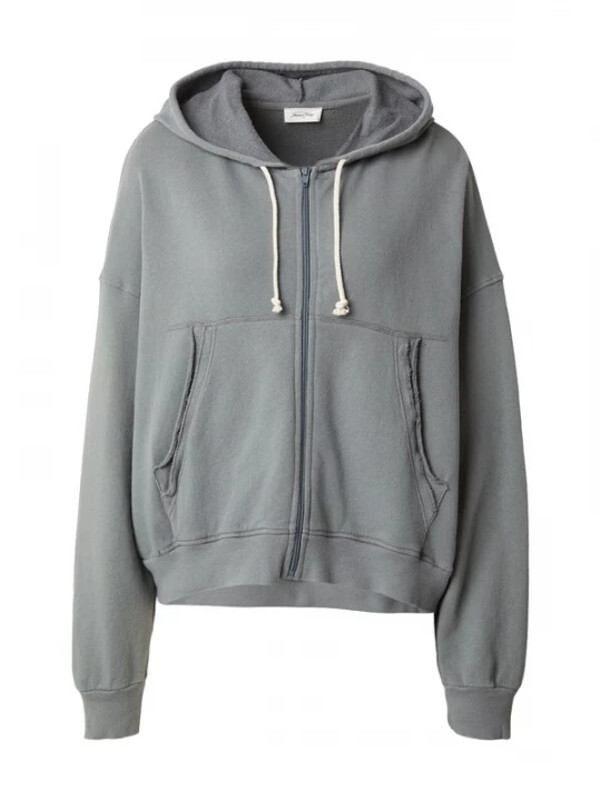 Foto van product AMERICAN VINTAGE Sweatvest 'VIBTOWN' stone grey