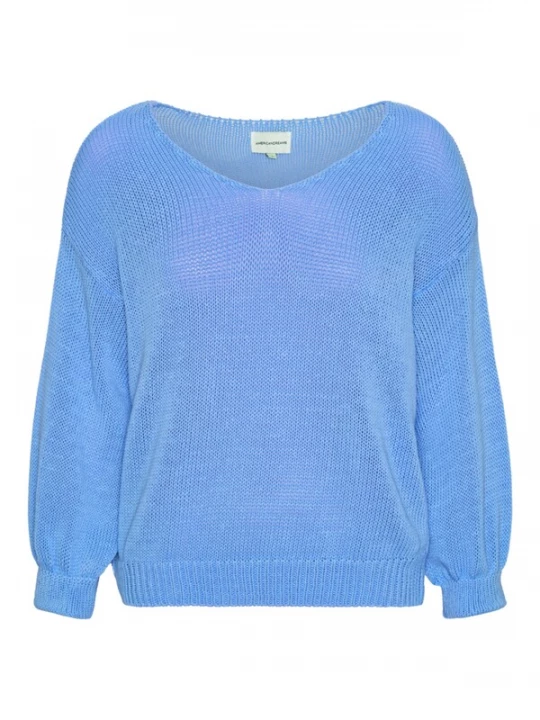 Foto van product americandreams Oversized trui 'Milana Cotton' hemelsblauw