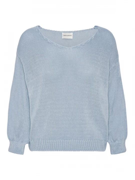 Foto van product americandreams Oversized trui 'Milana Cotton' lichtblauw