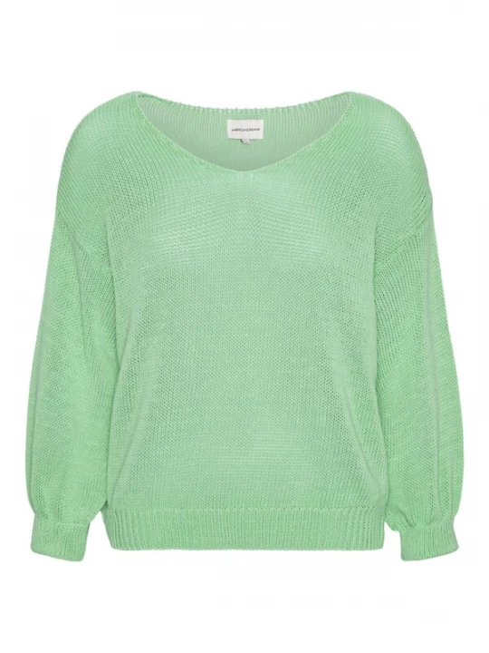 Foto van product americandreams Oversized trui 'Milana Cotton' mintgroen